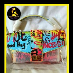 Graffiti purse